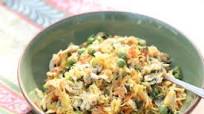 Chicken Veggie Basil Spagetti Squash Chicken Veggie Basil Spagetti Squash