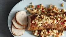 Roast Pork with Fresh Pear Salsa Roast Pork with Fresh Pear Salsa