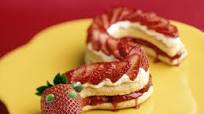 Strawberry Shortcake in the Shape of a Snake Strawberry Shortcake in the Shape of a Snake