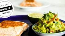 Low-Carb Pan-Fried Salmon With Avocado Jalapeno Salsa Low-Carb Pan-Fried Salmon With Avocado Jalapeno Salsa
