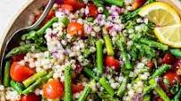 Lemon Asparagus Couscous Salad with Tomatoes Lemon Asparagus Couscous Salad with Tomatoes