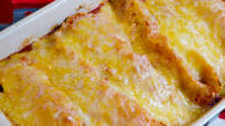 Simple Bean and Cheese Enchiladas Simple Bean and Cheese Enchiladas