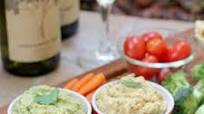Vegetarian Charcuterie Board with Hummus Flight Vegetarian Charcuterie Board with Hummus Flight