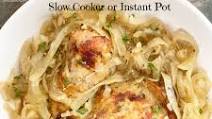 Slow Cooker/Instant Pot French Onion Chicken (Low-Carb, Paleo, Whole30) Slow Cooker/Instant Pot French Onion Chicken (Low-Carb, Paleo, Whole30)