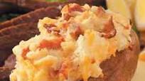 Cheddar Twice-Baked Potatoes Cheddar Twice-Baked Potatoes