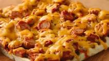 Grilled Hot Dog Pizza Grilled Hot Dog Pizza