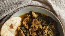 Lamb and spinach curry Lamb and spinach curry