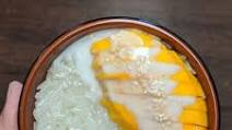 Sticky rice with mango, #1 Thai dessert Sticky rice with mango, #1 Thai dessert