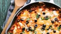 Chicken Enchilada Casserole Skillet Chicken Enchilada Casserole Skillet