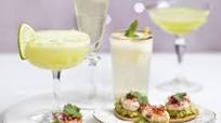 Prawn and avocado tostadas Prawn and avocado tostadas
