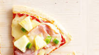 Fresh pineapple and ham pizza Fresh pineapple and ham pizza