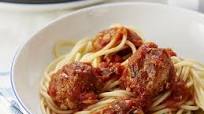 Pork meatballs in a rich tomato sauce Pork meatballs in a rich tomato sauce