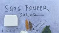 Saag Paneer Salad Saag Paneer Salad