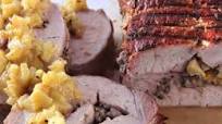 Stuffed Pork Loin Smoked on a Kamado Grill Stuffed Pork Loin Smoked on a Kamado Grill