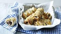 Black pudding sausage rolls Black pudding sausage rolls