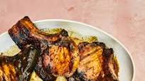 Grilled Pork Chops with Pineapple-Turmeric Glaze Grilled Pork Chops with Pineapple-Turmeric Glaze