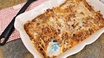 Easy Baked Spaghetti, Low Carb Easy Baked Spaghetti, Low Carb