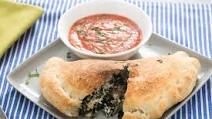 Ricotta & Lacinato Kale Calzones with Marinara Sauce Ricotta & Lacinato Kale Calzones with Marinara Sauce