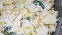 Chicken Florentine And Farfalle Chicken Florentine And Farfalle