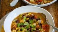 Vegan Mexican Vegetable Soup with Jicama and Sweet Potatoes Vegan Mexican Vegetable Soup with Jicama and Sweet Potatoes