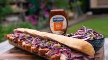 Super-sized BBQ Pork Belly Sub | Hellmann's UK Super-sized BBQ Pork Belly Sub | Hellmann's UK