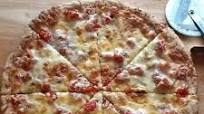 Wholesome Pizza with Whole Wheat and Flax Seed Crust Wholesome Pizza with Whole Wheat and Flax Seed Crust