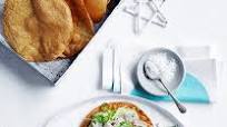 Kingfish ceviche tostada Kingfish ceviche tostada