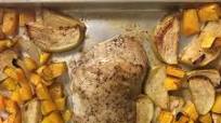 Easy One-Pan Pork and Squash Dinner Easy One-Pan Pork and Squash Dinner