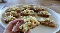 Herbed Focaccia Crostinis with a Carmelized Onion Sweet Corn Relish Herbed Focaccia Crostinis with a Carmelized Onion Sweet Corn Relish