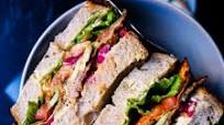 Creamiest Homemade Hummus Sandwich Creamiest Homemade Hummus Sandwich