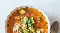 Crockpot Chicken, Avocado, and Lime Soup Crockpot Chicken, Avocado, and Lime Soup