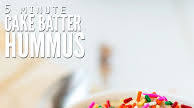 Cake Batter Hummus Cake Batter Hummus