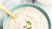 Vegan Cauliflower Soup - Easy & Creamy! Vegan Cauliflower Soup - Easy & Creamy!