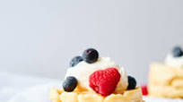 Mini protein waffles Mini protein waffles