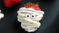Mummy Halloween Strawberries Mummy Halloween Strawberries