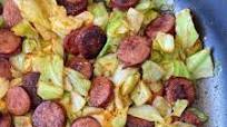 Easy Sausage & Cabbage Skillet (Keto & Low Carb) Easy Sausage & Cabbage Skillet (Keto & Low Carb)