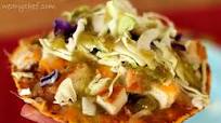 Chicken Tostadas Chicken Tostadas