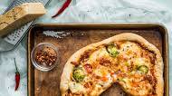 Hot Hawaiian Pizza with Hot Genoa Salami Hot Hawaiian Pizza with Hot Genoa Salami
