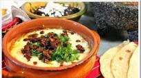 Queso fundido with chorizo Queso fundido with chorizo