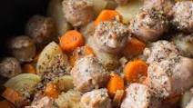 Slow Cooker Sausage and Cabbage Slow Cooker Sausage and Cabbage