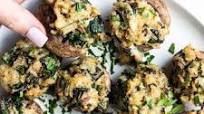 Vegetarian Stuffed Mushrooms with Wild Rice Vegetarian Stuffed Mushrooms with Wild Rice