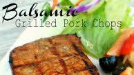 Balsamic Grilled Pork Chops Recipe Balsamic Grilled Pork Chops Recipe