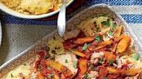 Slow-Cooker Parmesan-Herb Pork Loin with Chunky Tomato Sauce Slow-Cooker Parmesan-Herb Pork Loin with Chunky Tomato Sauce
