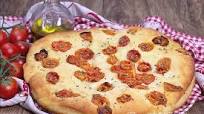 FOCACCIA con POMODORINI ricetta semplice FOCACCIA con POMODORINI ricetta semplice