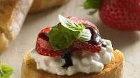 Strawberry Crostini Strawberry Crostini