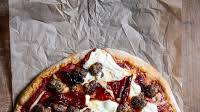 Mini Meatball Pizza with Fresh Mozzarella + Roasted Red Peppers Mini Meatball Pizza with Fresh Mozzarella + Roasted Red Peppers