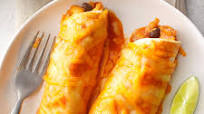 Air-Fryer Southwestern Chicken Enchiladas Air-Fryer Southwestern Chicken Enchiladas