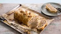 Pork, apple and wholegrain mustard roll Pork, apple and wholegrain mustard roll