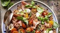 Caprese Prosciutto Farro Salad Caprese Prosciutto Farro Salad