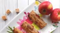 Baked Cinnamon Caramel Apple Egg Rolls Baked Cinnamon Caramel Apple Egg Rolls